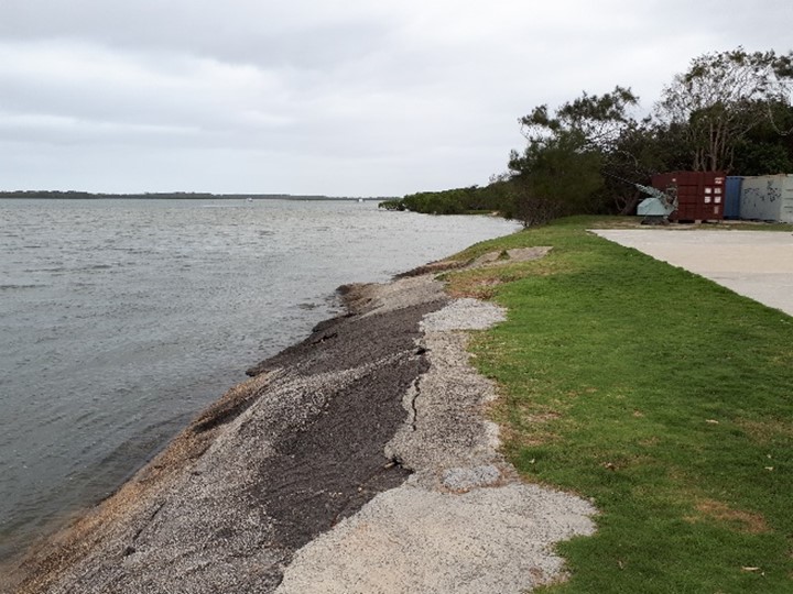 Before T.S. Onslow Shoreline 1