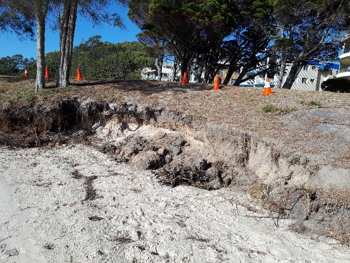 Before T.S. Onslow Shoreline 2