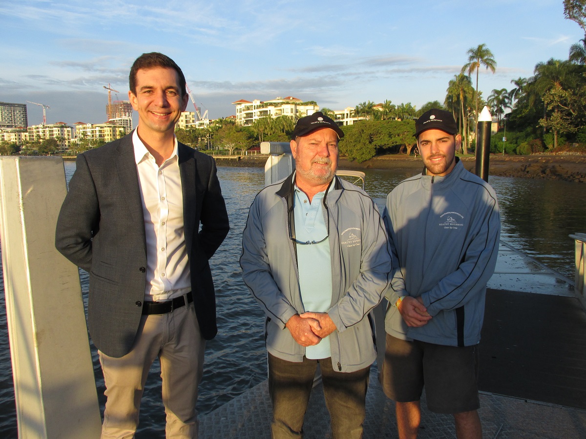 Brisbane MP tours Breakfast Creek litter hotspots