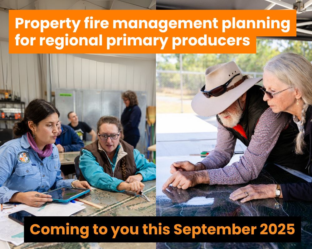 Workshops coming this September to support regional primary producers ahead of bushfire season